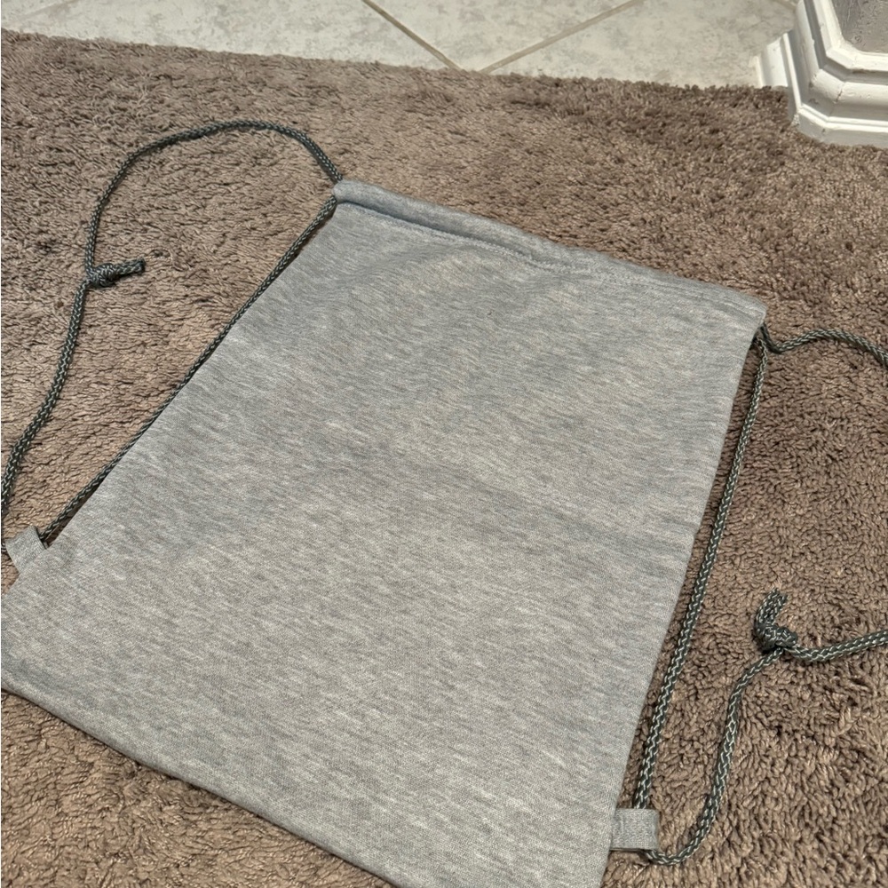 Jazzercise Brand New Gray Drawstring Backpack - image 2